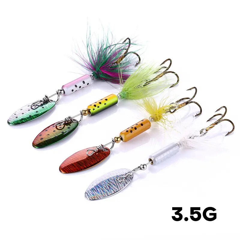 Fishing Hook Offset - المعادن VIB السحر 1 قطعة 3.5