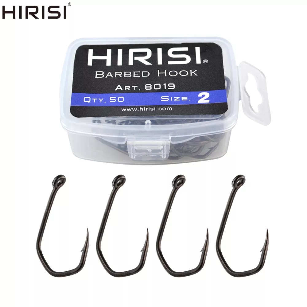 Fishing Hook Barbless - 50 قطعة خطاف صيد سمك الشبوط