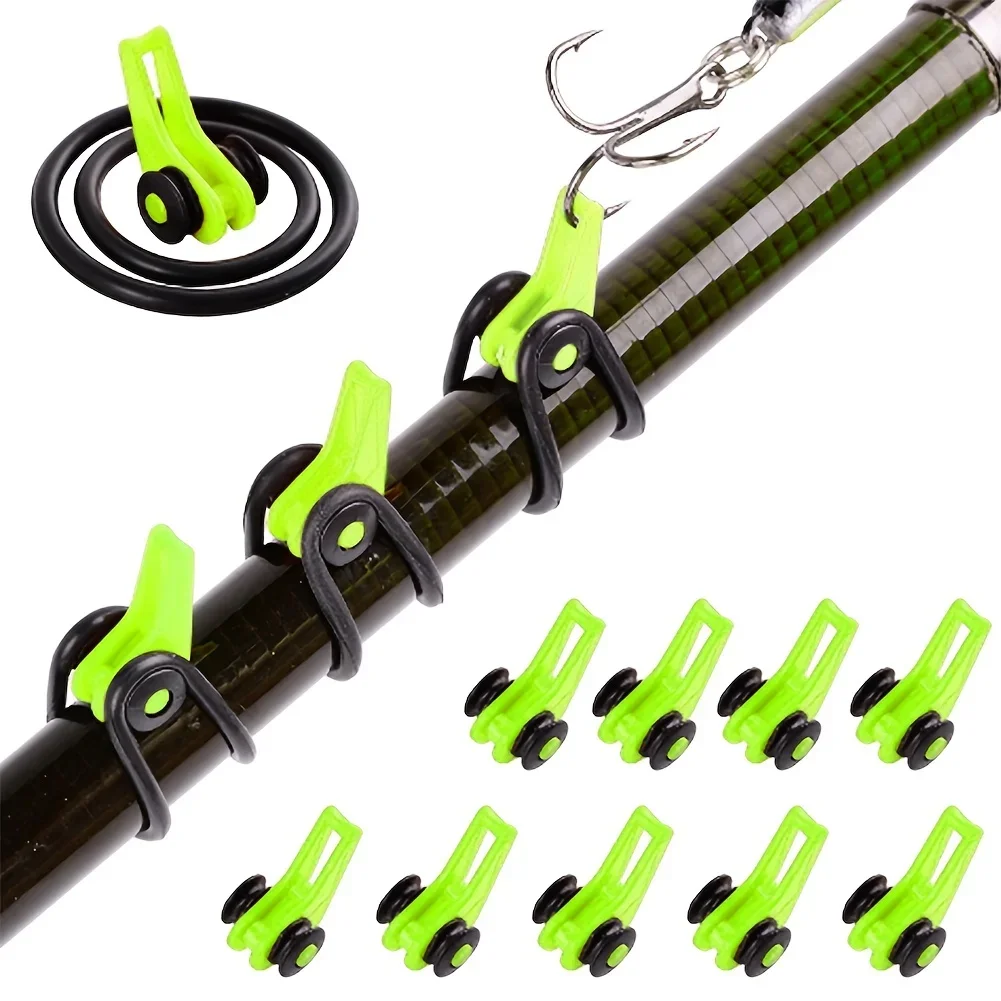 10 قطعة/الوحدة الصيد رود القطب - مراجعة Fishing Hook Jig وسعره